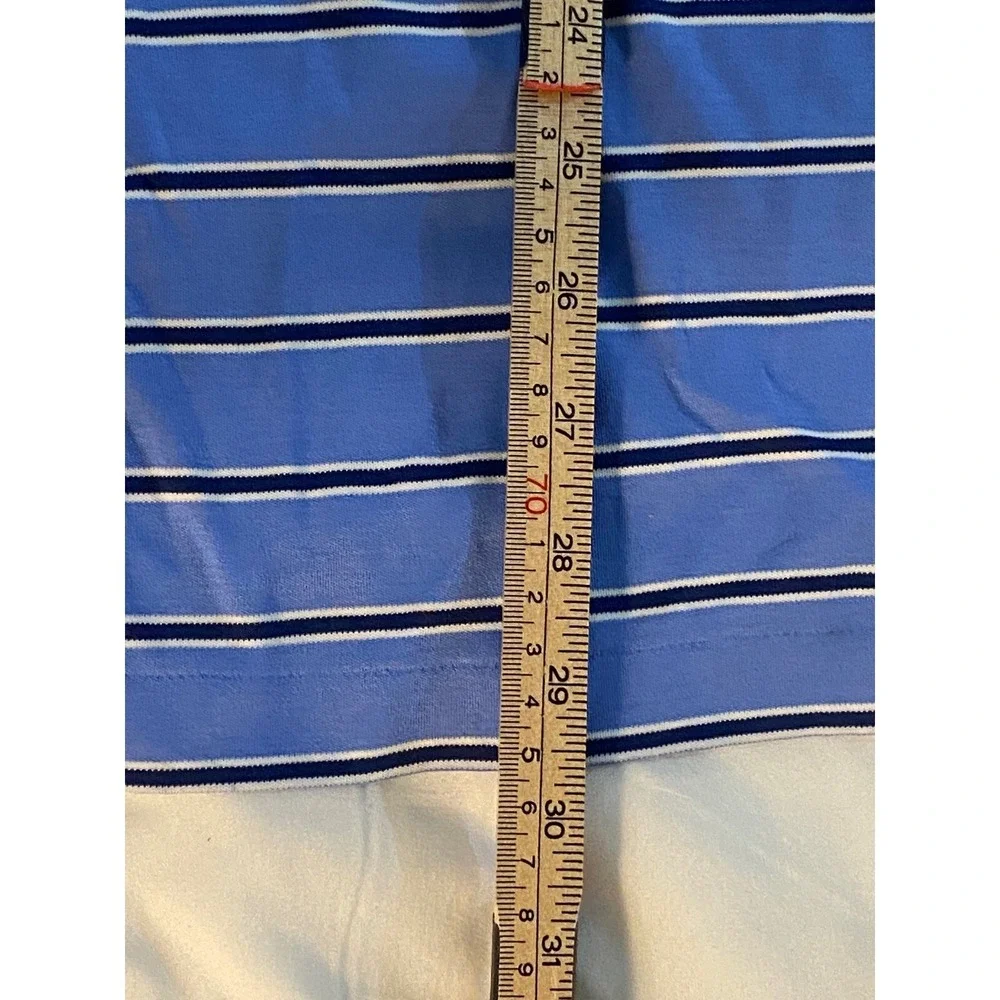 Polo Ralph Lauren Polo‎ Size XL Classic Fit Blue Striped Casual Preppy